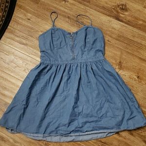 Denim style dress/long shirt